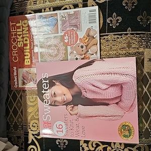 Knitting Book and Crocheting Magazine Winter 2023 NWT